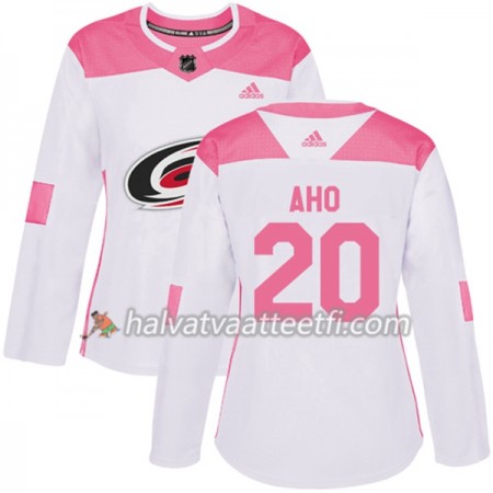 Naisten NHL Carolina Hurricanes Pelipaita Sebastian Aho 20 Adidas 2017-2018 Valkoinen Vaaleanpunainen Fashion Authentic Naisten NHL Carolina Hurricanes Pelipaita Sebastian Aho 20 Adidas 2017-2018 Valkoinen Vaaleanpunainen Fashion Authentic